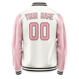 Custom White Light Pink Jacket JA1818211817B31721