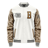 Custom White Khaki Jacket JA181822181717222217