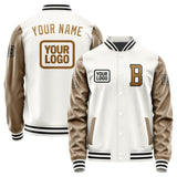 Custom White Khaki Jacket JA181822181717222217