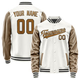 Custom White Khaki Jacket JA1818221817B31722