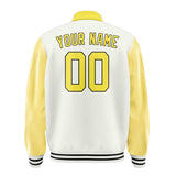 Custom White Light Yellow Jacket