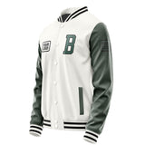 Custom White Blue Green Jacket JA181827181717272717