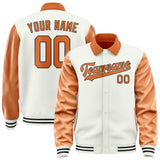 Custom White Orange Jacket