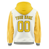 Custom White Gold Jacket