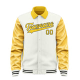 Custom White Gold Jacket