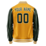 Custom Yellow Dark Green Jacket JA1919061918B31806