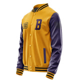 Custom Yellow Purple Jacket JA191907191717070717