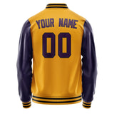 Custom Yellow Purple Jacket JA1919071917B31707