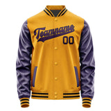 Custom Yellow Purple Jacket JA1919071917B31707