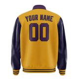 Custom Yellow Purple Jacket