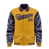 Custom Yellow Purple Jacket