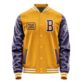 Custom Yellow Purple Jacket JA191907191818070718