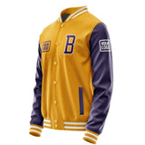 Custom Yellow Purple Jacket JA191907191818070718