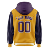 Custom Yellow Purple Jacket