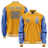 Custom Yellow Sky Blue Jacket JA191909191818090918