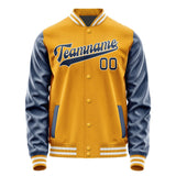 Custom Yellow Blue Jacket JA1919101918B31810