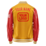 Custom Yellow Orange Red Jacket JA191912191818121218