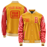 Custom Yellow Orange Red Jacket