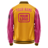 Custom Yellow Pink Jacket JA191913191717131317