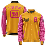 Custom Yellow Pink Jacket