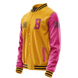 Custom Yellow Pink Jacket JA191913191717131317