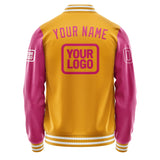 Custom Yellow Pink Jacket JA191913191818131318