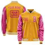 Custom Yellow Pink Jacket JA191913191818131318