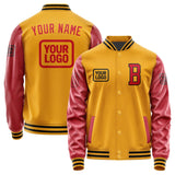 Custom Yellow Red Jacket