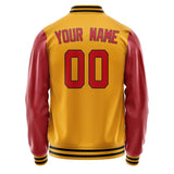 Custom Yellow Red Jacket JA1919141917B31714