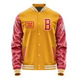 Custom Yellow Red Jacket JA191914191818141418