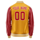 Custom Yellow Red Jacket JA1919141918B31814