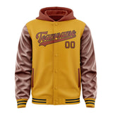 Custom Yellow Coral Red Jacket