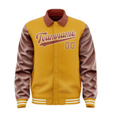 Custom Yellow Coral Red Jacket