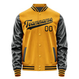 Custom Yellow Black Jacket JA1919171917B31717