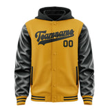 Custom Yellow Black Jacket