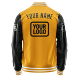 Custom Yellow Black Jacket JA191917191818171718