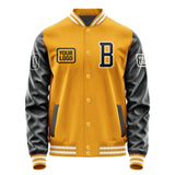 Custom Yellow Black Jacket JA191917191818171718