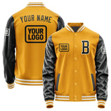 Custom Yellow Black Jacket