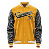 Custom Yellow Black Jacket JA1919171918B31817