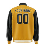 Custom Yellow Black Jacket