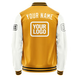 Custom Yellow White Jacket JA191918191717181817