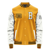 Custom Yellow White Jacket JA191918191717181817