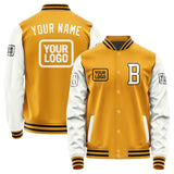 Custom Yellow White Jacket