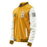 Custom Yellow White Jacket JA191918191717181817