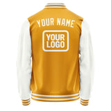 Custom Yellow White Jacket JA191918191818181818