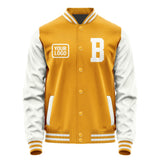 Custom Yellow White Jacket JA191918191818181818