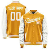 Custom Yellow White Jacket