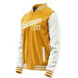 Custom Yellow White Jacket JA1919181918B31818