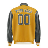 Custom Yellow Dark Grey Jacket