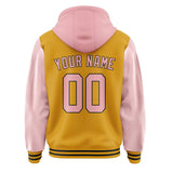 Custom Yellow Light Pink Jacket